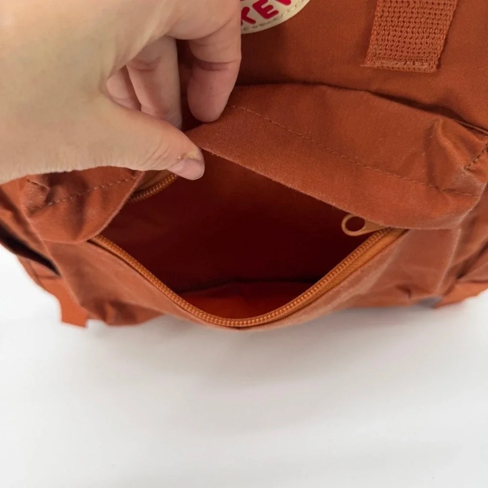 Fjallraven Kanken‎ Backpack Orange Classic School Bag Gorpcore **READ***